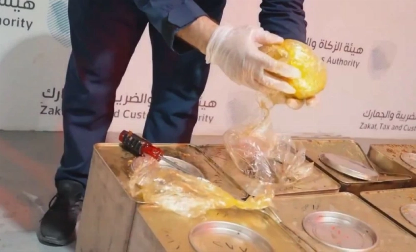 جانب من المضبوطات