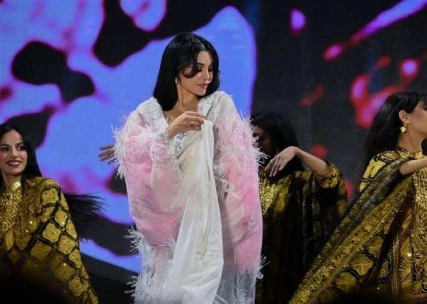 هيفاء وهبي في حفلتها بالرياض.