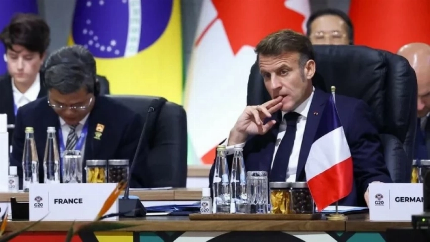 الرئيس الفرنسي ماكرون.