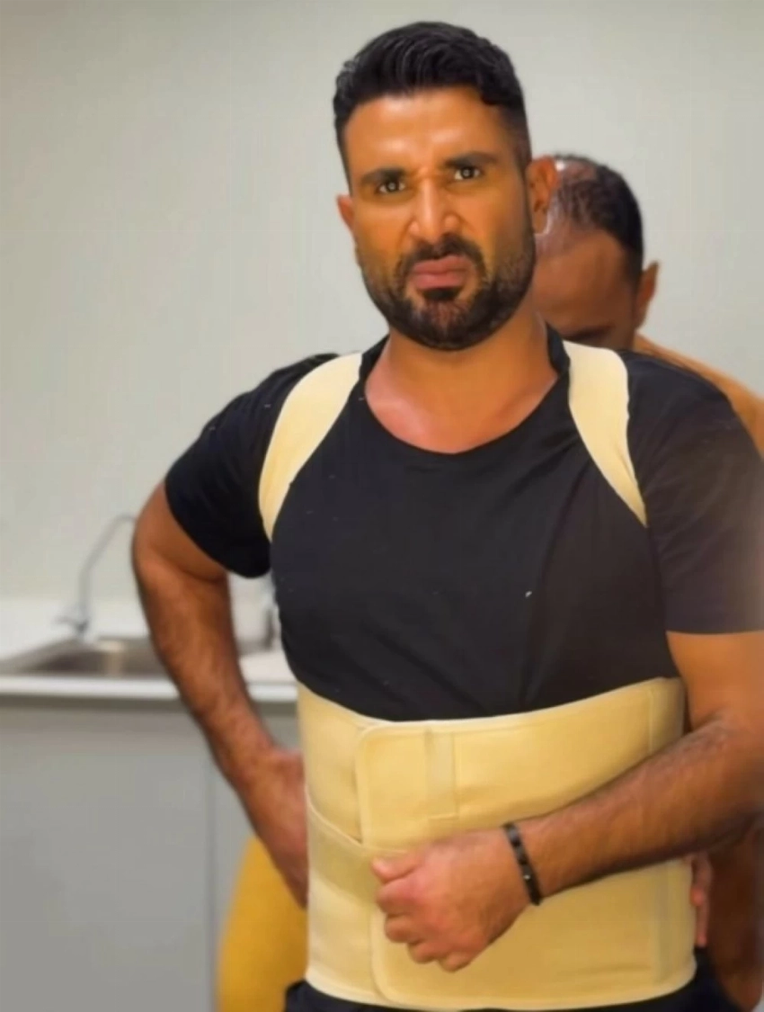 أحمد سعد يثير القلق بظهوره برباط طبي.. ويعلن عن حفله القادم