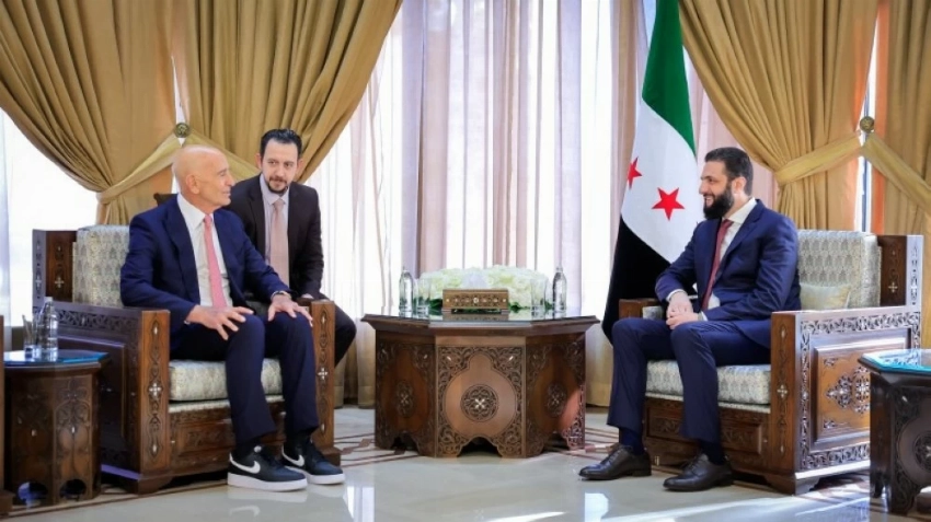 الرئيس السوري والمبعوث الأمريكي اليوم.