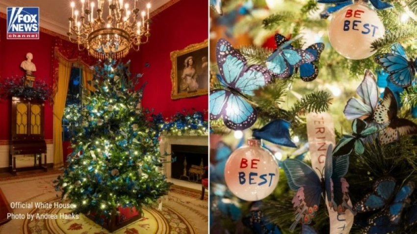البيت الأبيض يستعد لعيد الميلاد ببصمة ميلانيا