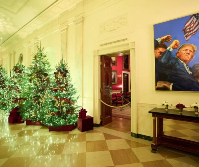 البيت الأبيض يستعد لعيد الميلاد ببصمة ميلانيا