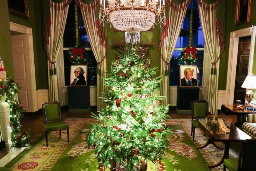 البيت الأبيض يستعد لعيد الميلاد ببصمة ميلانيا