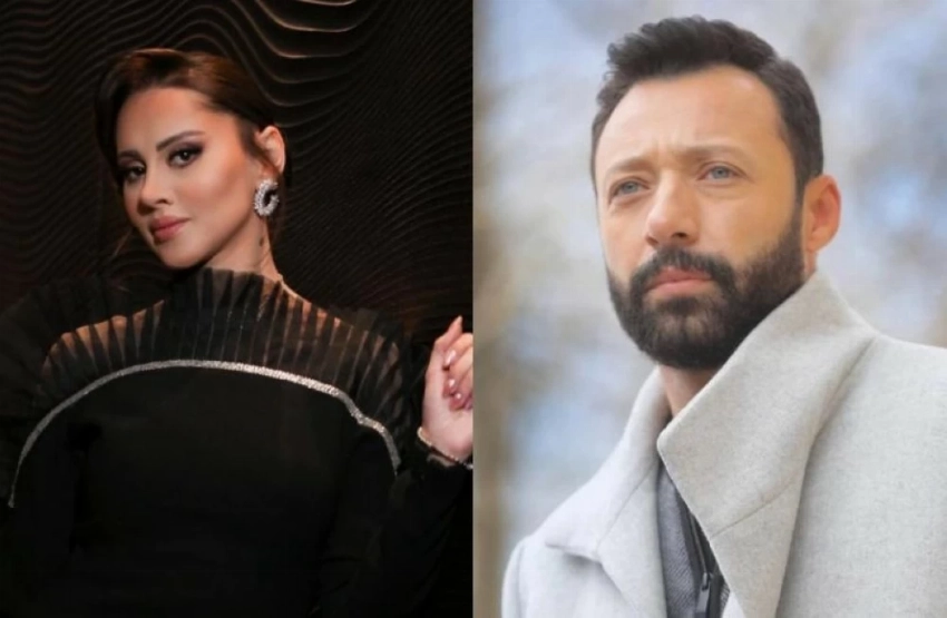 الفنان المصري أحمد فهمي والفنانة المصرية ياسمين رئيس.