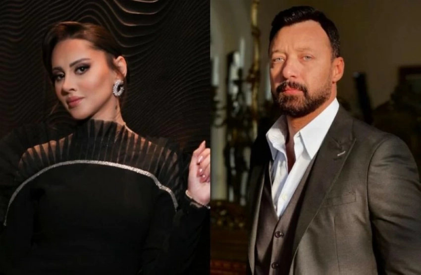 الفنان المصري أحمد فهمي والفنانة المصرية ياسمين رئيس.
