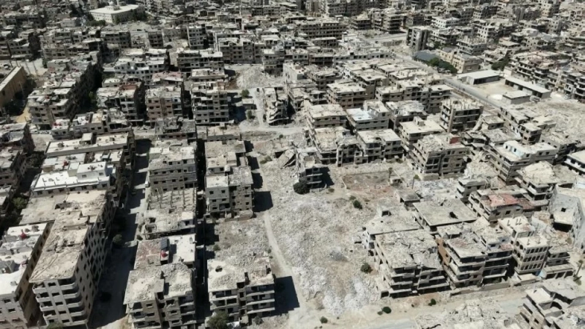 محافظة ريف دمشق التي دمرها نظام الأسد على مدى نحو 15 عاماً.