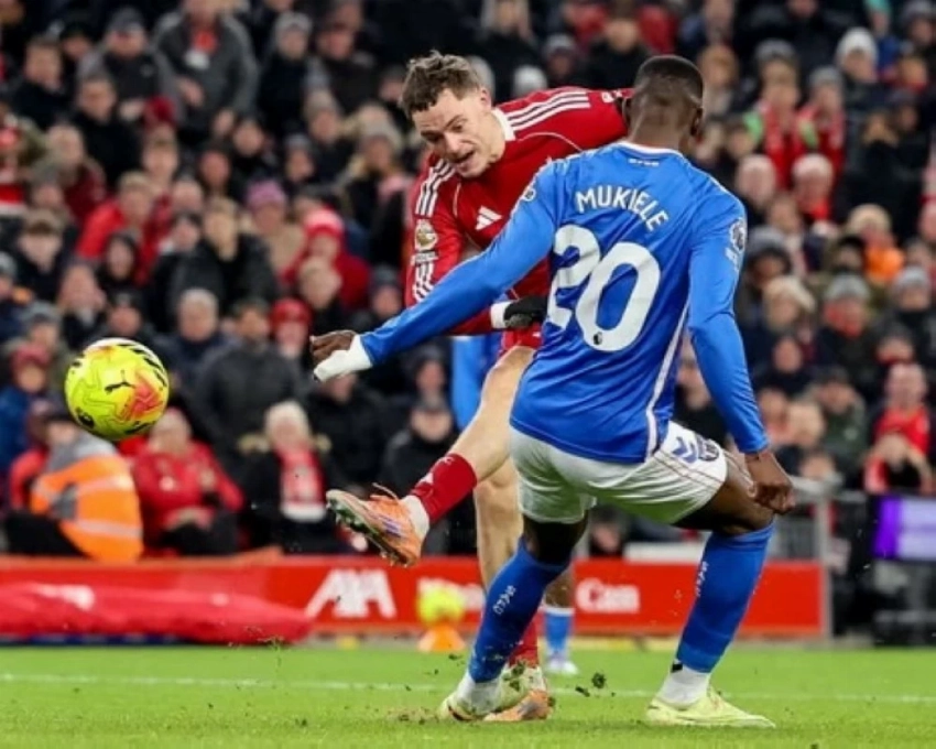 من مباراة ليفربول وسندرلاند.