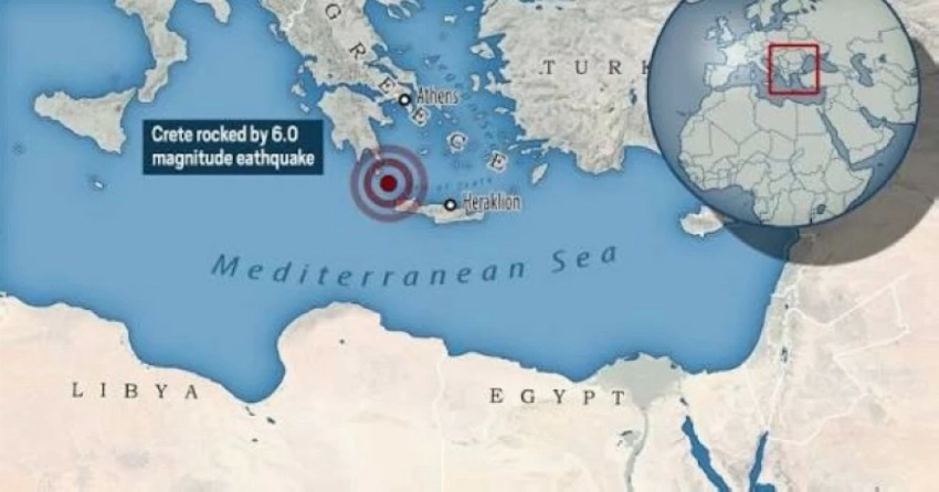 زلزال بقوة 4.8 ريختر يضرب اليونان
