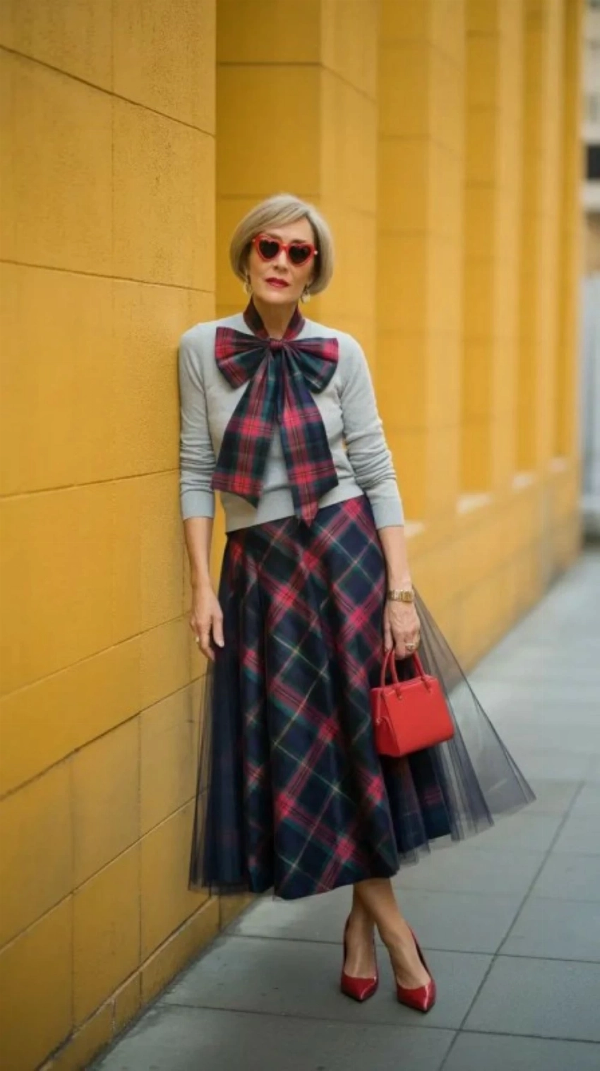 عودة الكاروهات إلى صدارة أناقة شتاء هذا العام