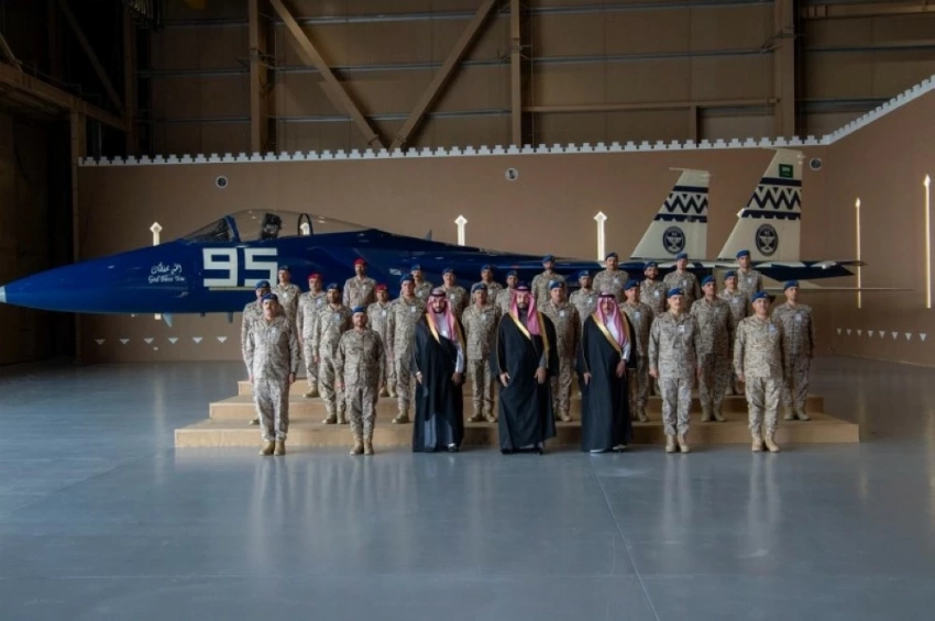 ولي العهد يرعى حفل افتتاح مرافق قاعدة الملك سلمان الجوية بالقطاع الأوسط