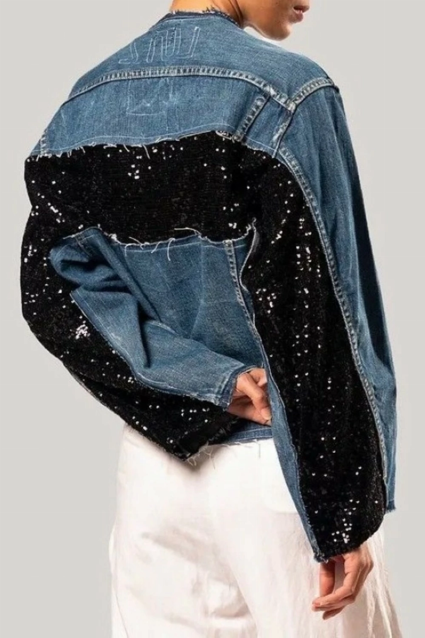 كسر القواعد.. جاكيت الجينز بتركيبات غير متوقعة