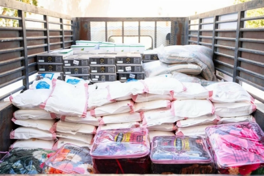 اللجان القائمة على التوزيع أنها تعمل وبشكل يومي في مواقعها.