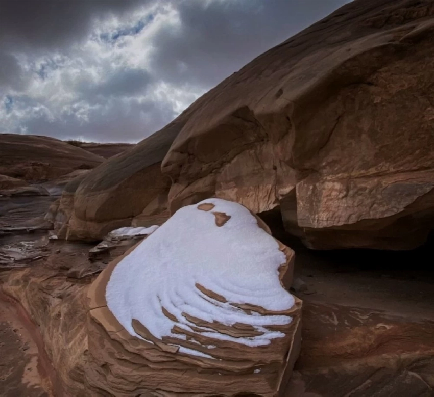 حائل والشتاء.. سردٌ من نار وبياض