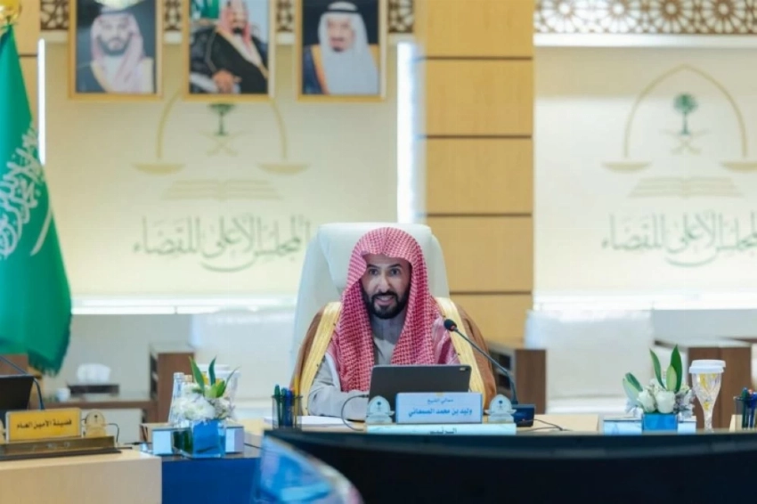 المجلس استعرض عدداً من الموضوعات المتصلة بالعمل القضائي.