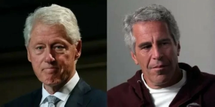 بيل كلينتون وجيفري إبستين