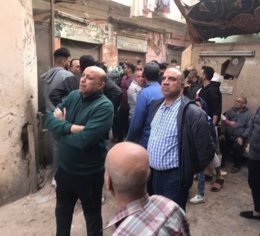 مصر: انهيار عقار من 5 طوابق و6 مصابين في عمليات الإنقاذ - أخبار السعودية 1 رعب تحت الأنقاض