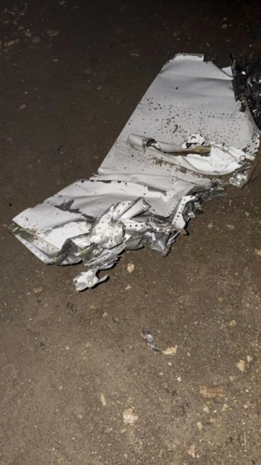 حطام الطائرة