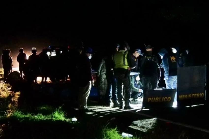 صورة من موقع الحادثة.