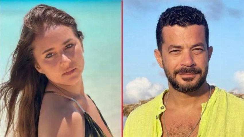 الفنانة المصرية نيللي كريم والفنان المصري شريف سلامة.