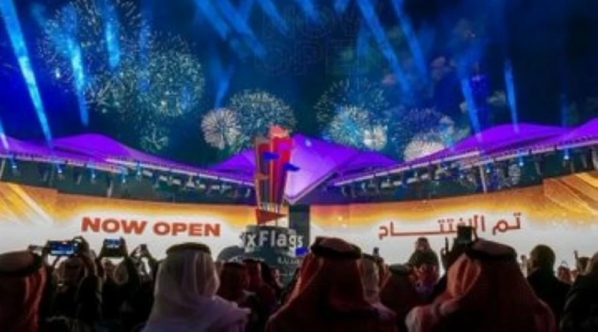 أمير الرياض يرعى حفل افتتاح متنزه «Six Flags مدينة القدية»