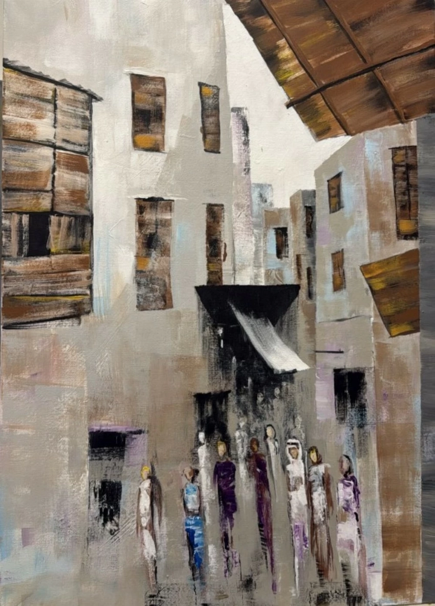 حين تتجاور الذاكرة والمكان.. معرض تشكيلي يجمع بايونس والقثامي في مكة