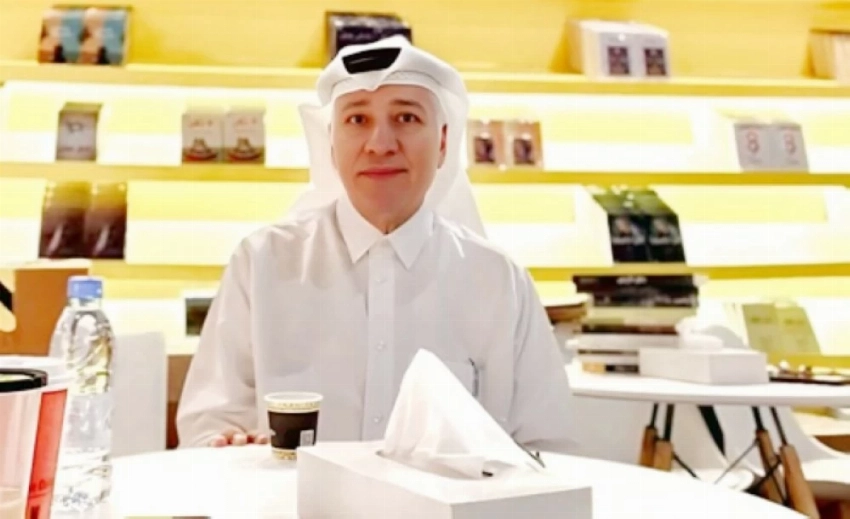 د. عبدالملك يعرض بعض مؤلفاته في معرض الرياض الدولي للكتاب.