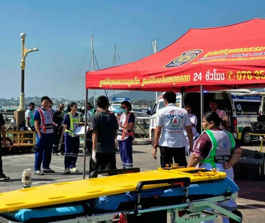 رحلة سياحية تنتهي بمأساة في جزر فاي فاي التايلندية