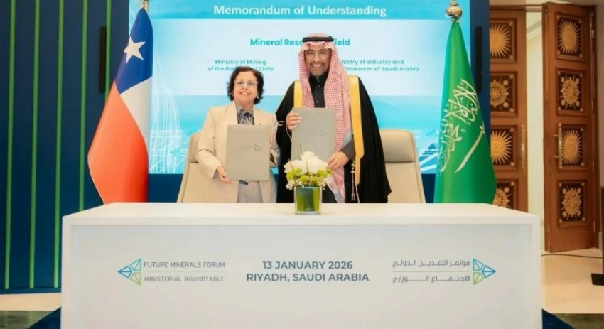 السعودية توقّع مذكرات تفاهم دولية للتعاون في مجال الموارد المعدنية والابتكار التعديني مع تشيلي وكندا والبرازيل - أخبار السعودية 1 السعودية توقّع مذكرات تفاهم دولية للتعاون في مجال الموارد المعدنية والابتكار التعديني مع تشيلي وكندا والبرازيل