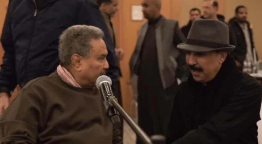 لقاء يجمع الفنان السعودي محمد عبده والفنان الكويتي عبدالله الرويشد