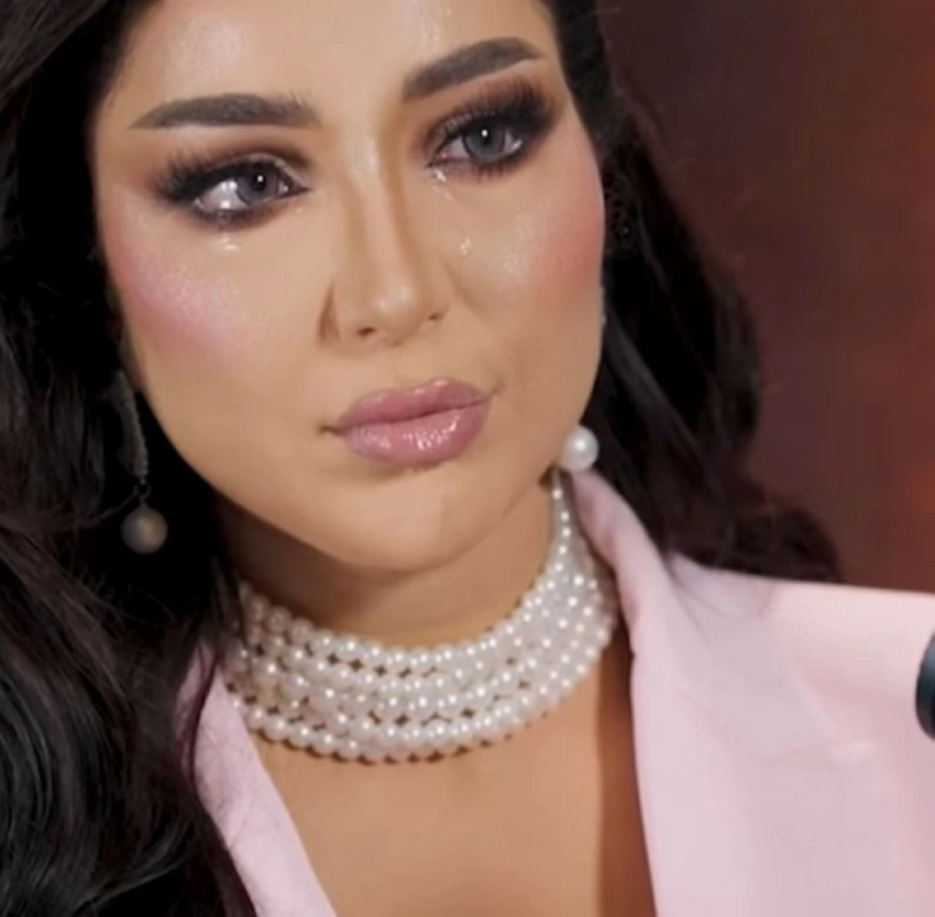 بكاء دنيا بطمة على الهواء أثناء حديثها عن فترة سجنها في قضية «حمزة مون بيبي»