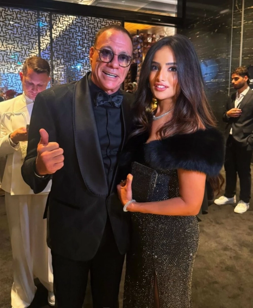 موقف طريف بين زينة وفان دام يثير تفاعل الجمهور