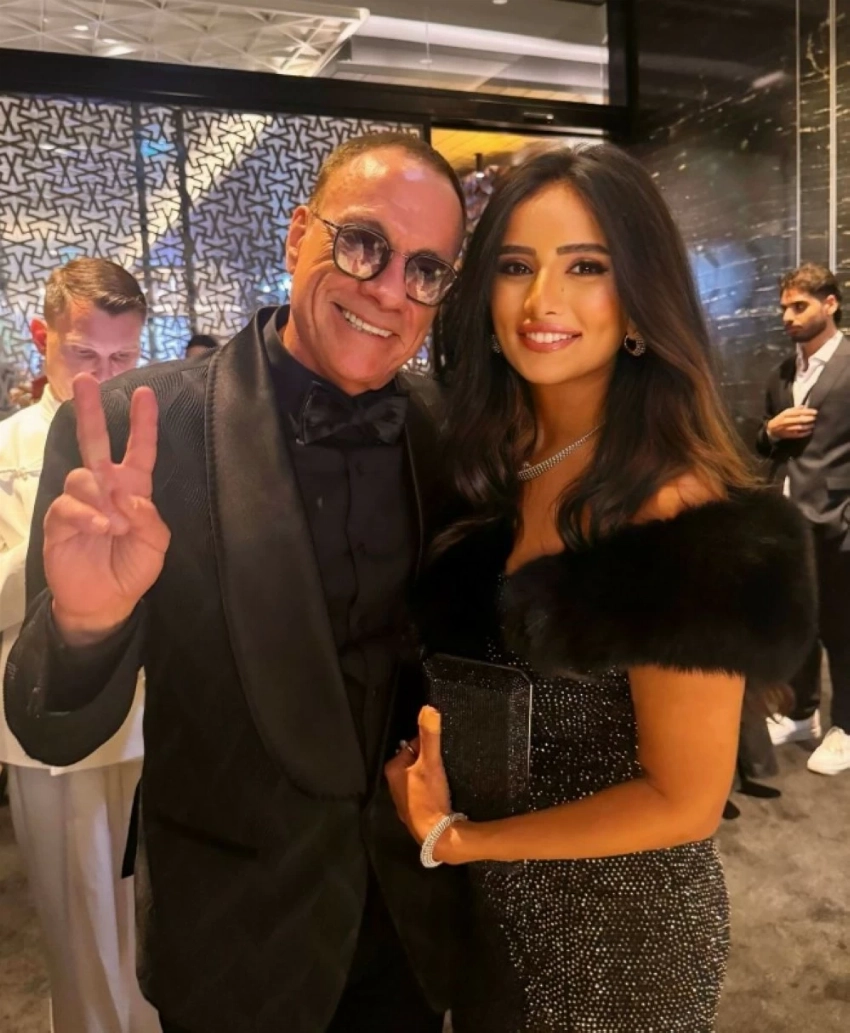 موقف طريف بين زينة وفان دام يثير تفاعل الجمهور