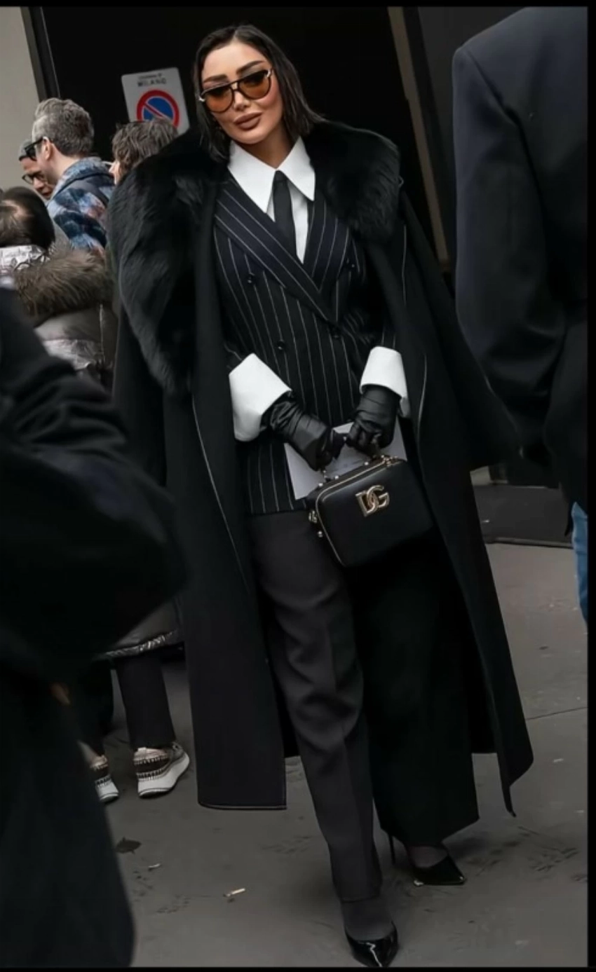 ريم السويدي تعيد ابتكار الأناقة السوداء