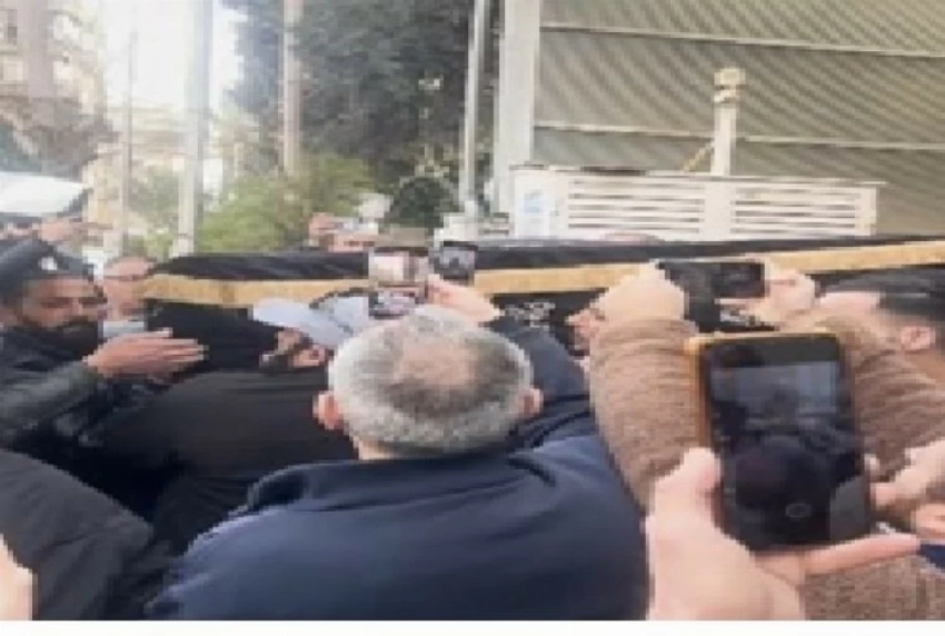 دمشق تودع هدى شعراوي بعد مقتلها الصادم.. شاهد صور الجنازة