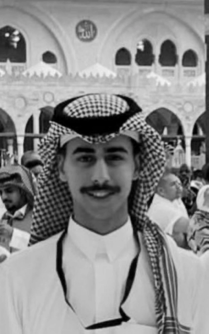 الطالب السعودي محمد القاسم.
