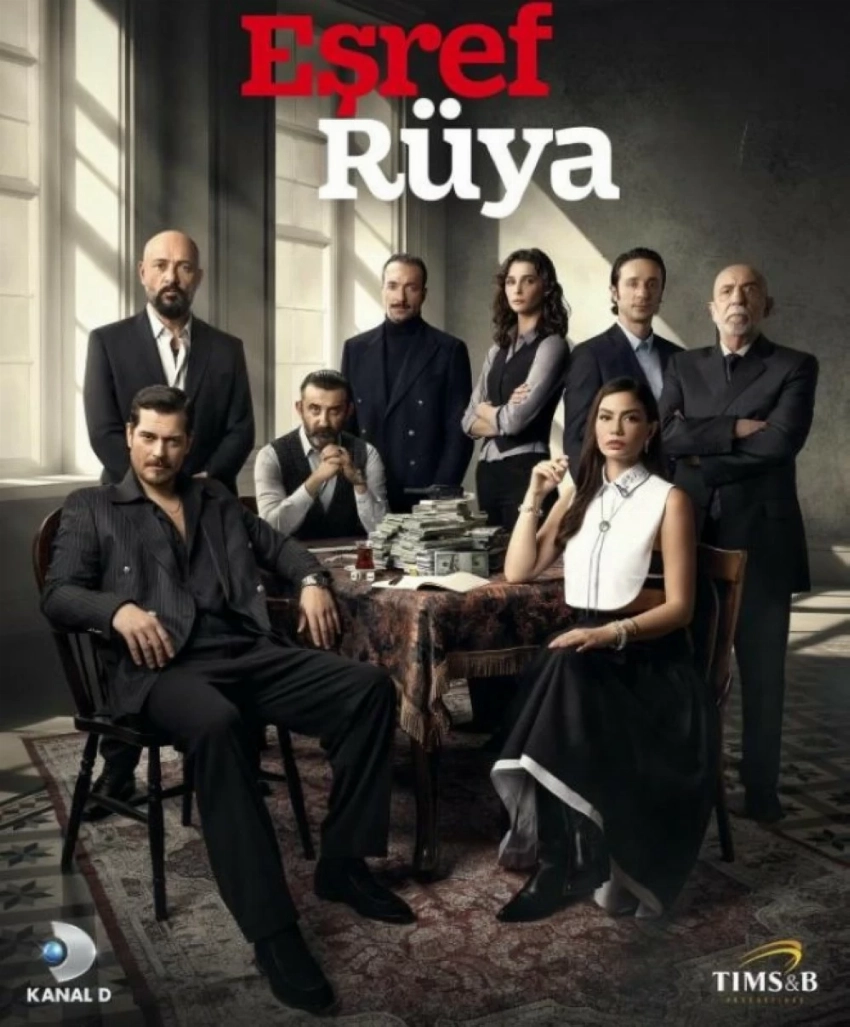 Poster for the Turkish series "Ashraf's Dream".