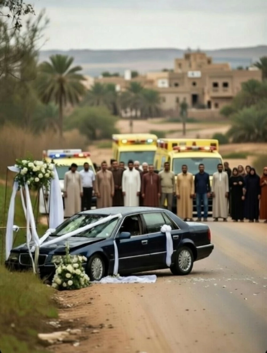 وفاة العروس في الحال وإصابة زوجها يوم الفرح.