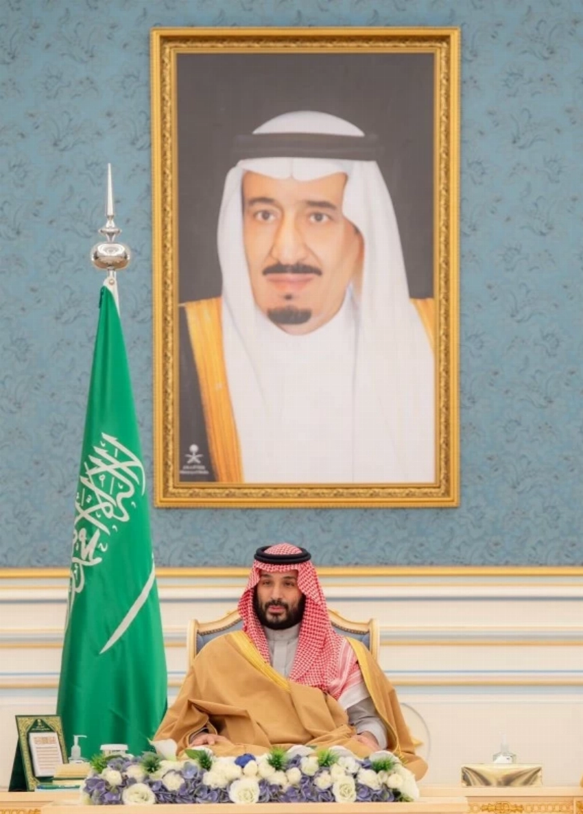 ولي العهد يستقبل المهنئين بشهر رمضان المبارك