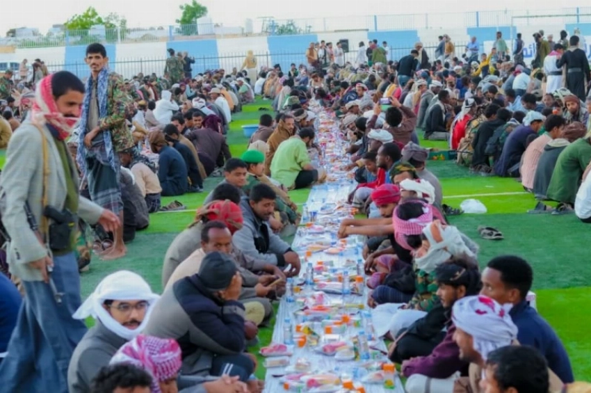 في لوحة جسدت التلاحم.. «التحالف» يقيم مأدبة إفطار كبرى في عتق