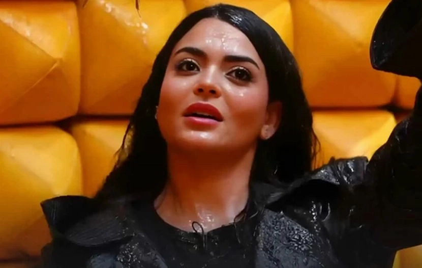 أسماء جلال في برنامج رامز.