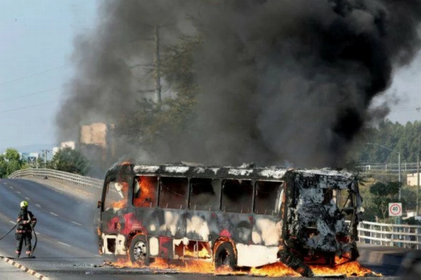 مواجهات في 20 ولاية، أسفر عن مقتل 25 عنصراً من الحرس الوطني، ودفع المكسيك إلى نشر 10 آلاف عسكري في الشوارع