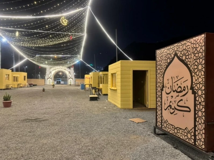 الدائر تتزين.. والبلدية ترفع وتيرة العمل خلال الشهر الفضيل