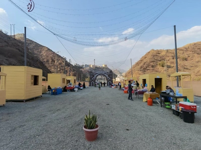 الدائر تتزين.. والبلدية ترفع وتيرة العمل خلال الشهر الفضيل