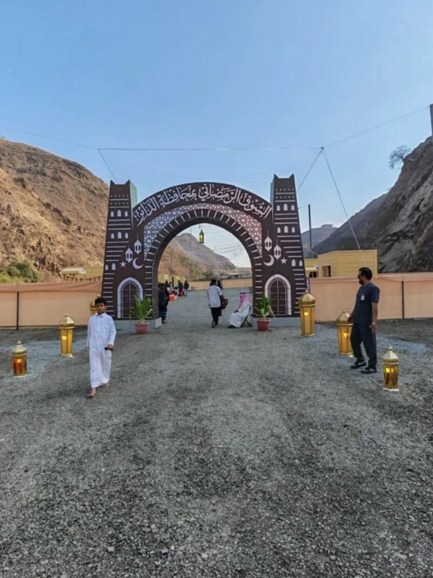 الدائر تتزين.. والبلدية ترفع وتيرة العمل خلال الشهر الفضيل