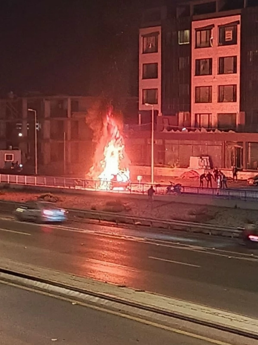 قصف سيارة في بيروت