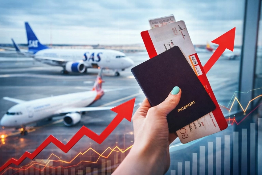 «ساس» تلغي 1000 رحلة في أبريل.. النقل الجوي يدفع ثمن حرب «هرمز» ووقود الطائرات الملتهب