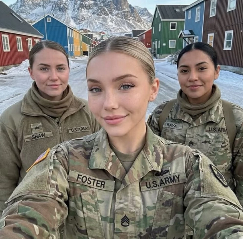 المجندة الشقراء جيسيكا فوستر