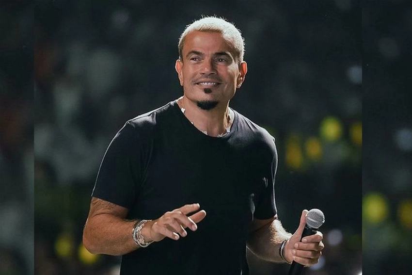 النجم عمرو دياب يعلن تأجيل حفله في دبي