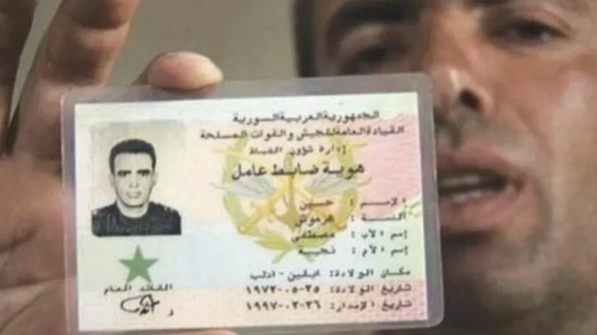 المقدم المنشق عن نظام الأسد حسين الهرموش.